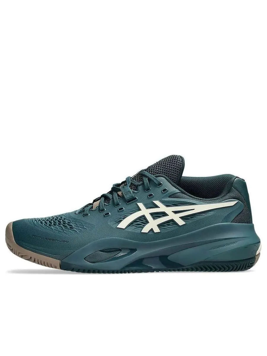 Кроссовки ASICS Gel-Resolution X Clay 'Saxon Green Birch' — изображение 1 из 7, зеленый
