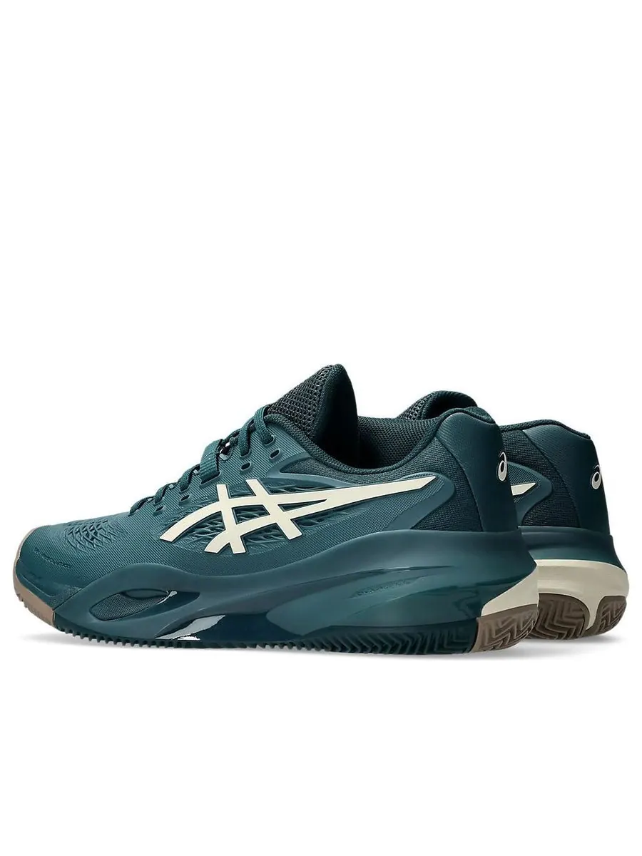 Кроссовки ASICS Gel-Resolution X Clay 'Saxon Green Birch' — изображение 4 из 7, зеленый