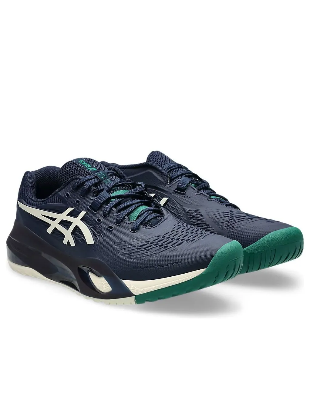 Кроссовки Asics Gel-Resolution X Wide Tennis 'Midnight Cream' — изображение 3 из 7, кремовый