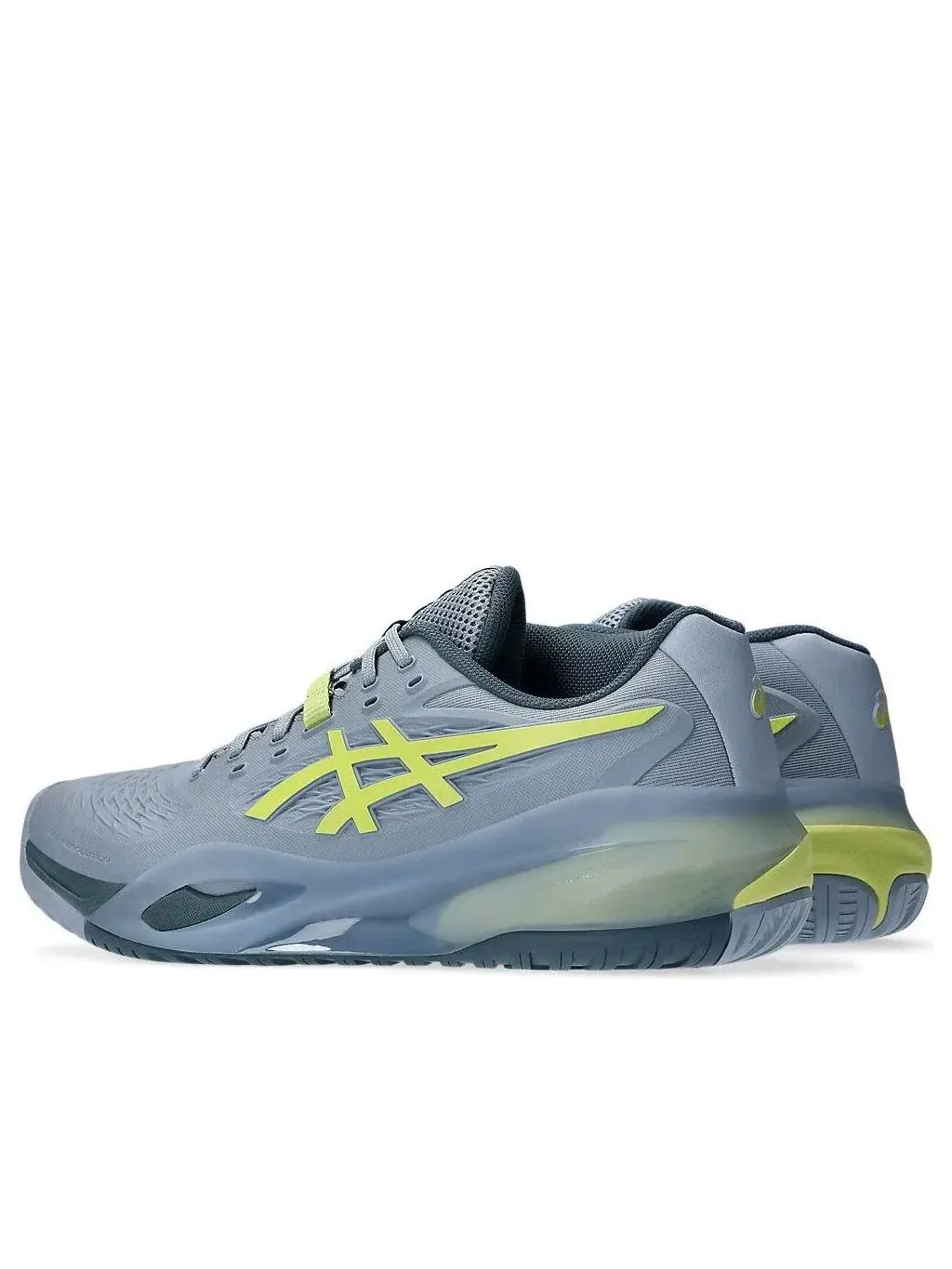 Мужские кроссовки для тенниса с шнуровкой Gel-Resolution ASICS — изображение 4 из 7, серый