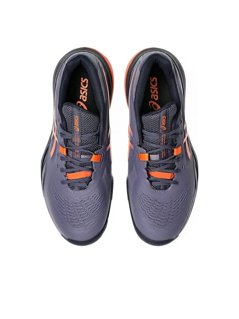 Кроссовки ASICS Gel-Resolution X Wide 'Greyish Purple Nova Orange' — изображение 6 из 7, фиолетовый