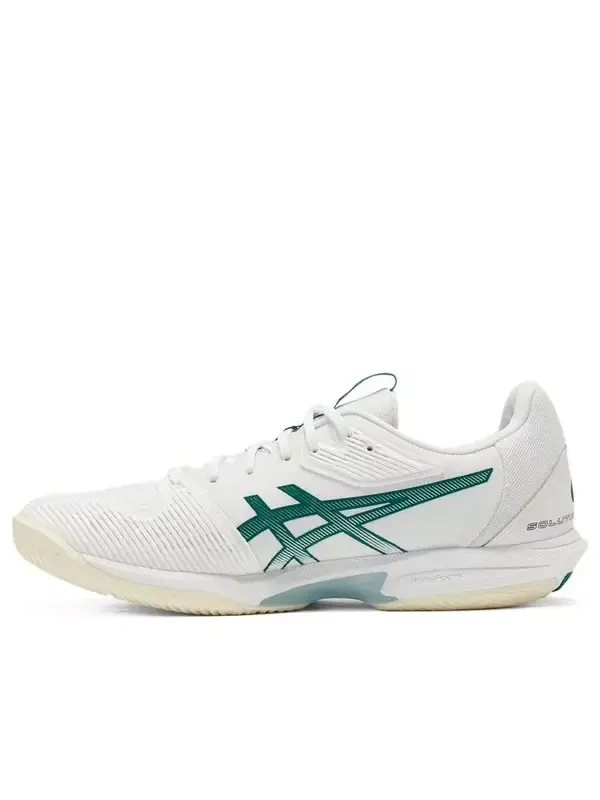 Кроссовки solution speed ff 3 'white pitch green' Asics — изображение 1 из 4, белый/зеленый
