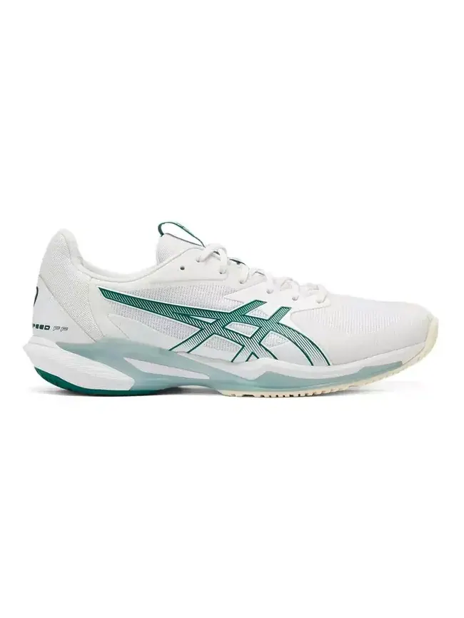 Кроссовки solution speed ff 3 'white pitch green' Asics — изображение 2 из 4, белый/зеленый