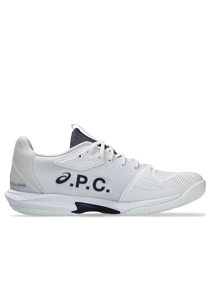 Кроссовки ASICS x A.P.C. Solution Speed FF 3 'White Midnight' — изображение 2 из 7, белый