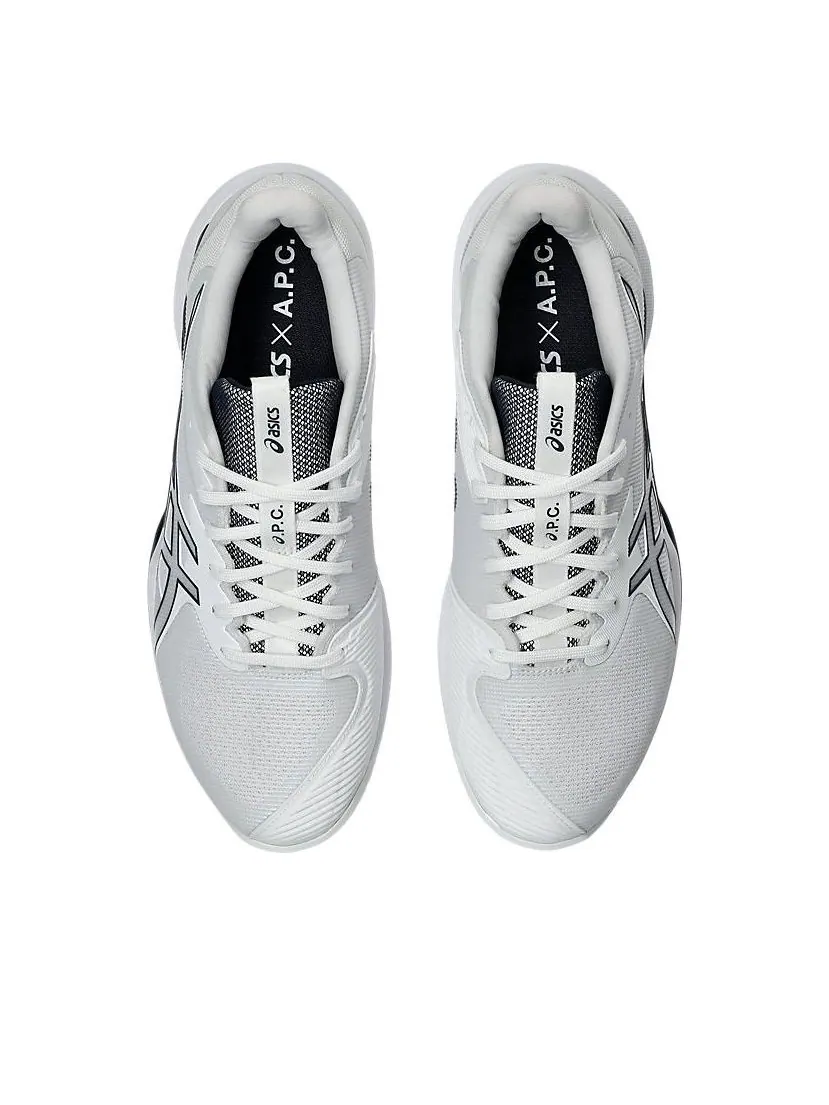 Кроссовки ASICS x A.P.C. Solution Speed FF 3 'White Midnight' — изображение 6 из 7, белый