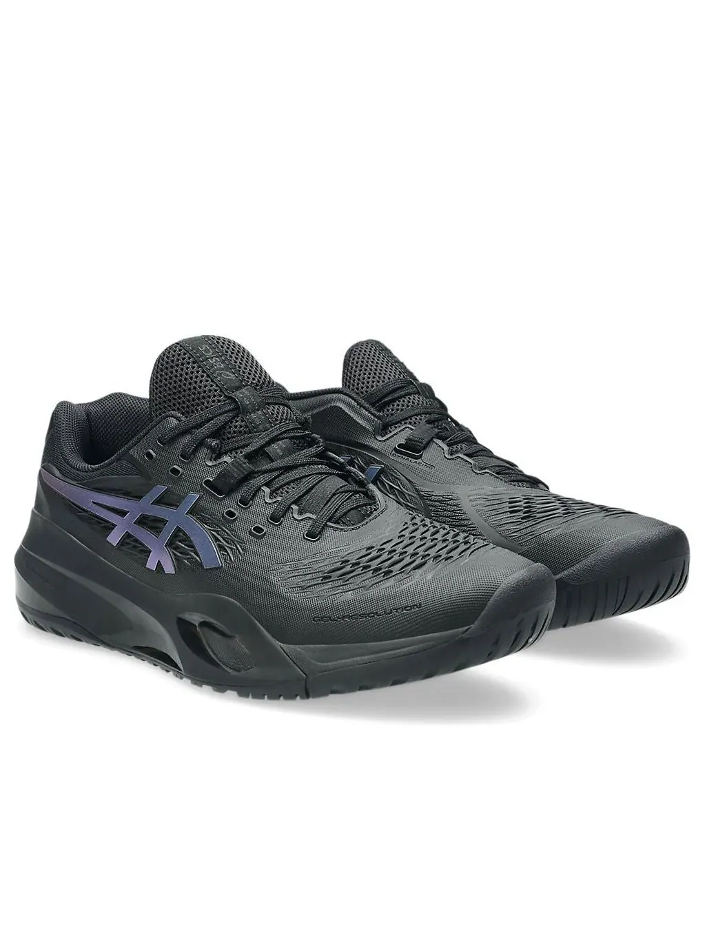 Кроссовки ASICS Gel-Resolution X Night Energy 'Black Prism Blue' — изображение 3 из 7, черный