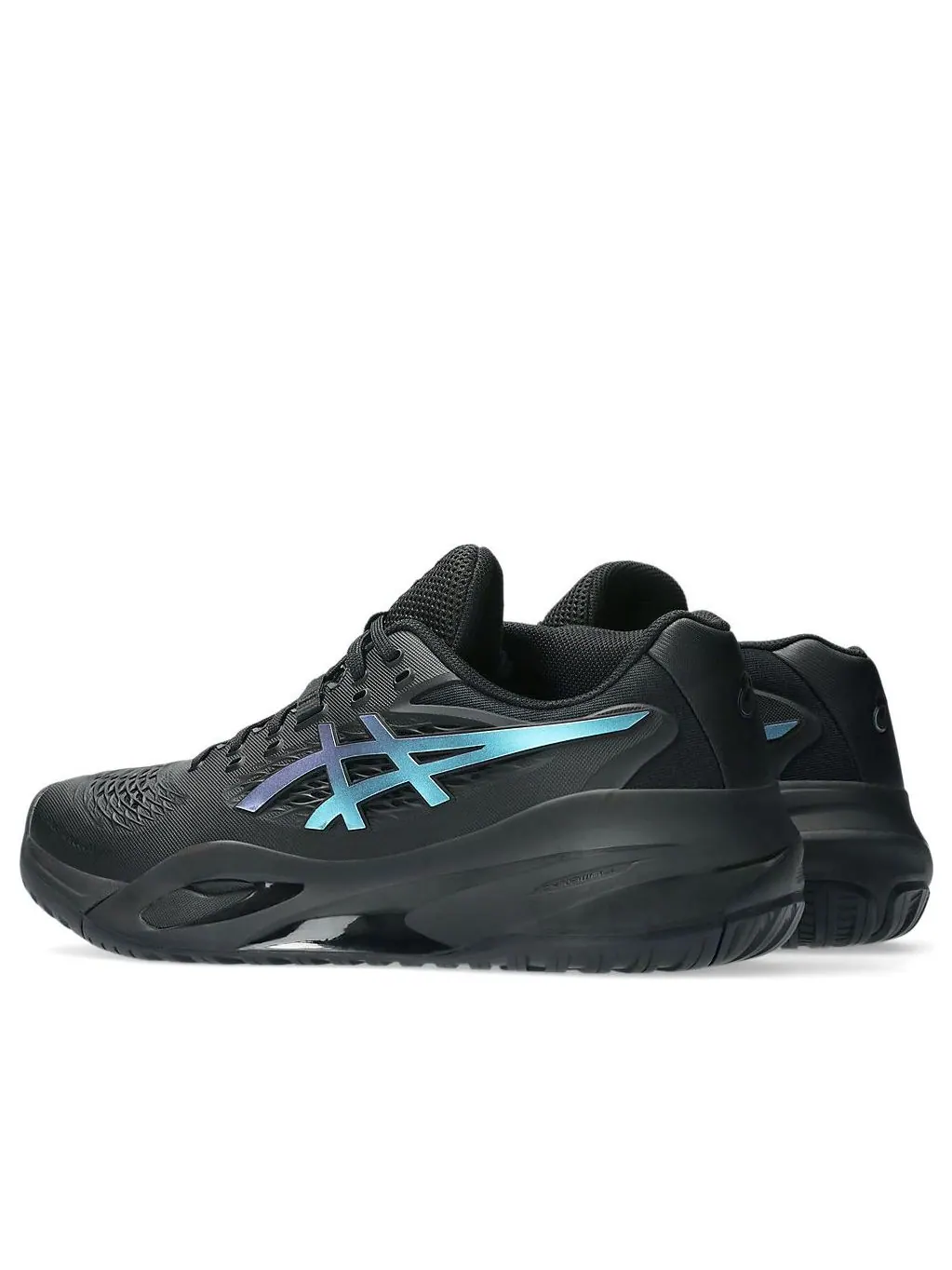 Кроссовки ASICS Gel-Resolution X Night Energy 'Black Prism Blue' — изображение 4 из 7, черный
