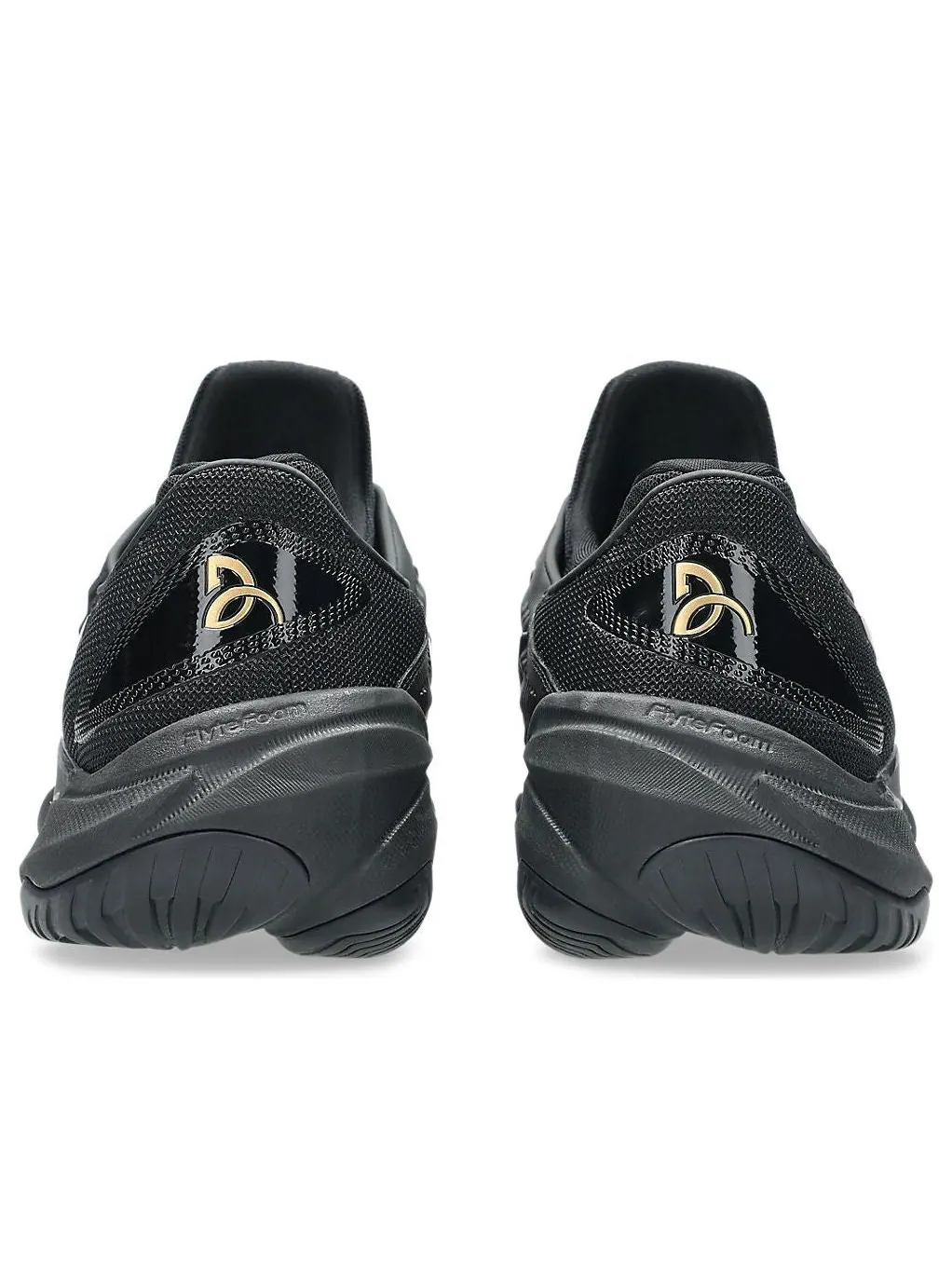 Asics Court FF 3 Novak Night Energy 'Black Prism Gold' — изображение 5 из 7, черный/золотистый