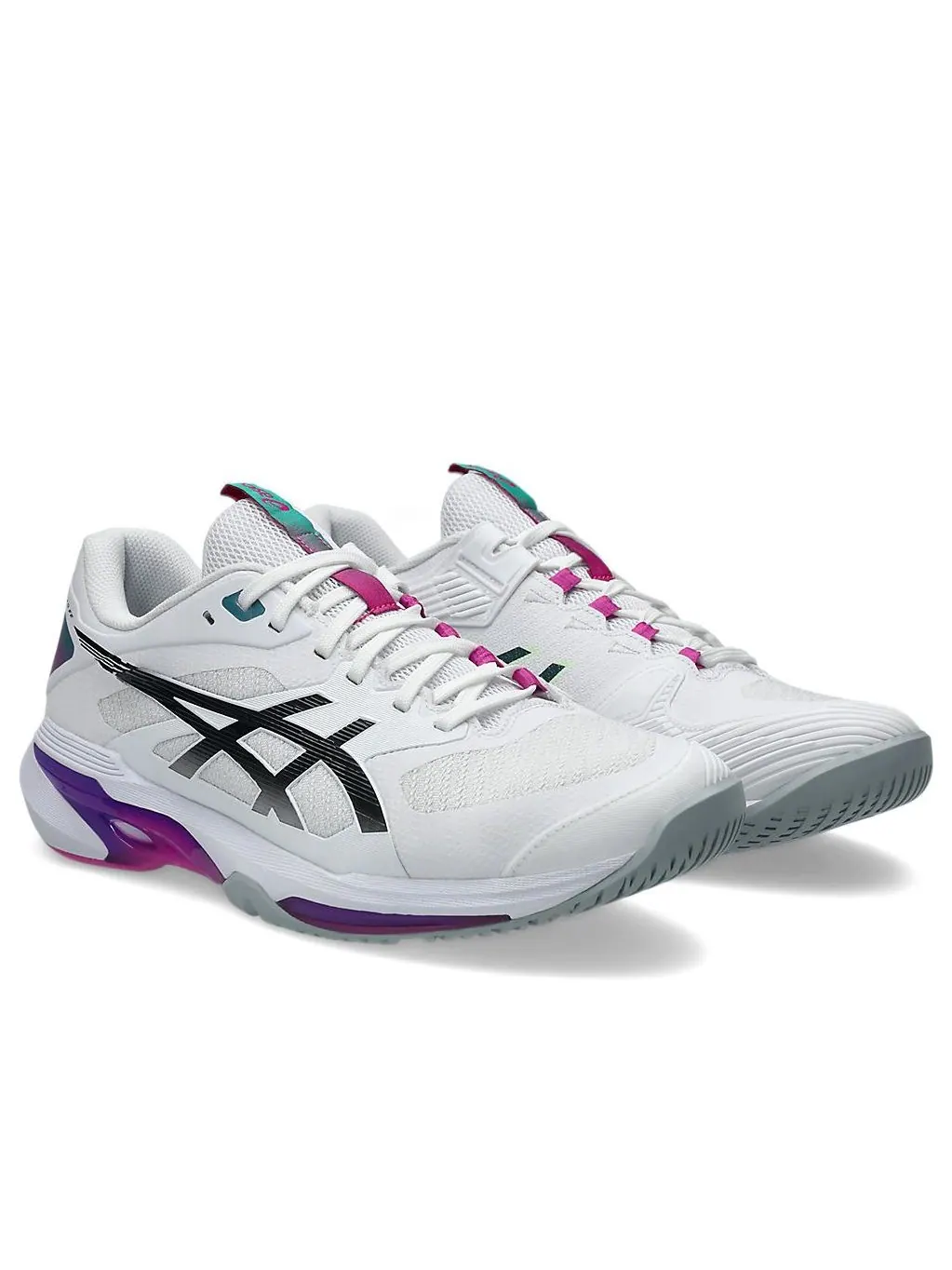 Asics Solution Speed FF 4 'White Digital Sakura' — изображение 3 из 7, белый