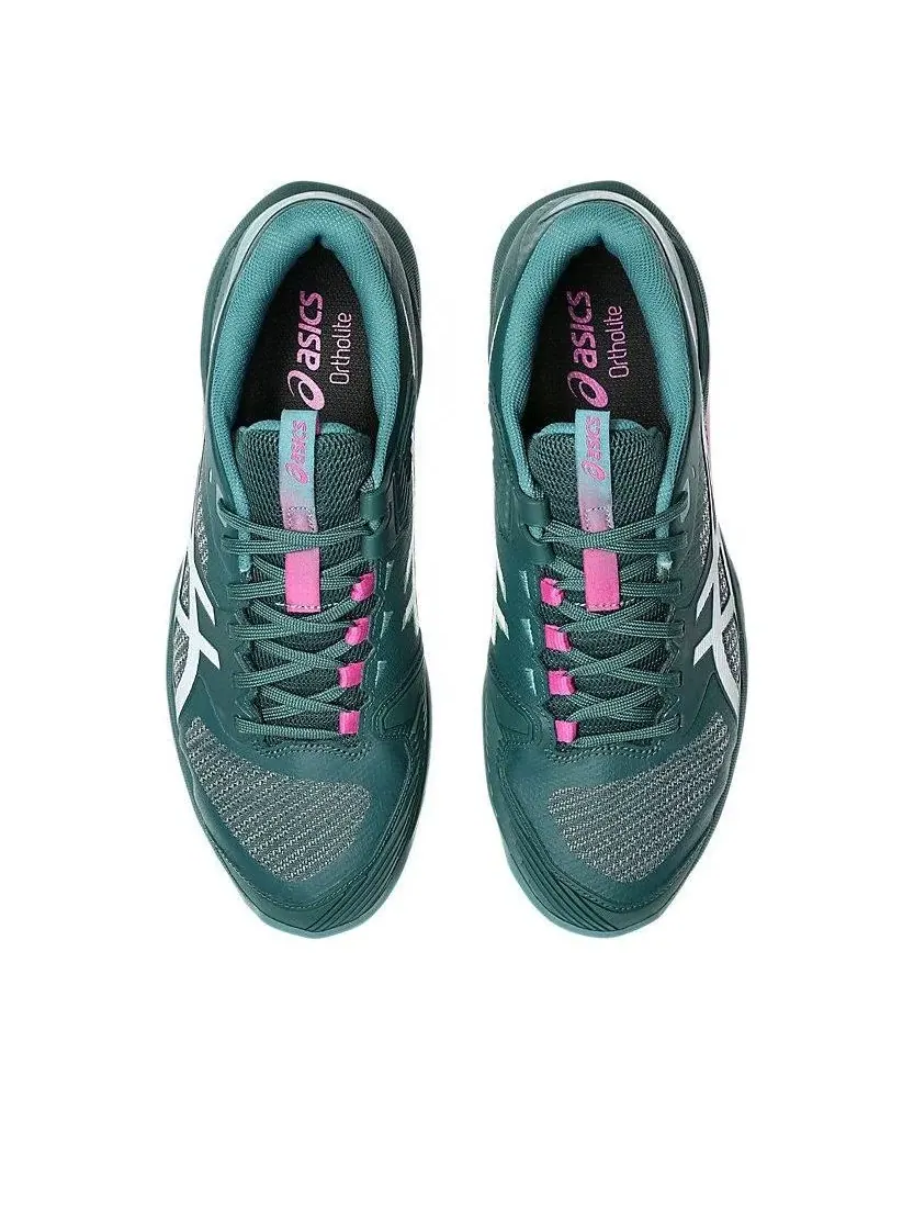 Кроссовки ASICS Solution Speed FF 4 'Dark Neptune' 1041A532-300 — изображение 3 из 6, зеленый