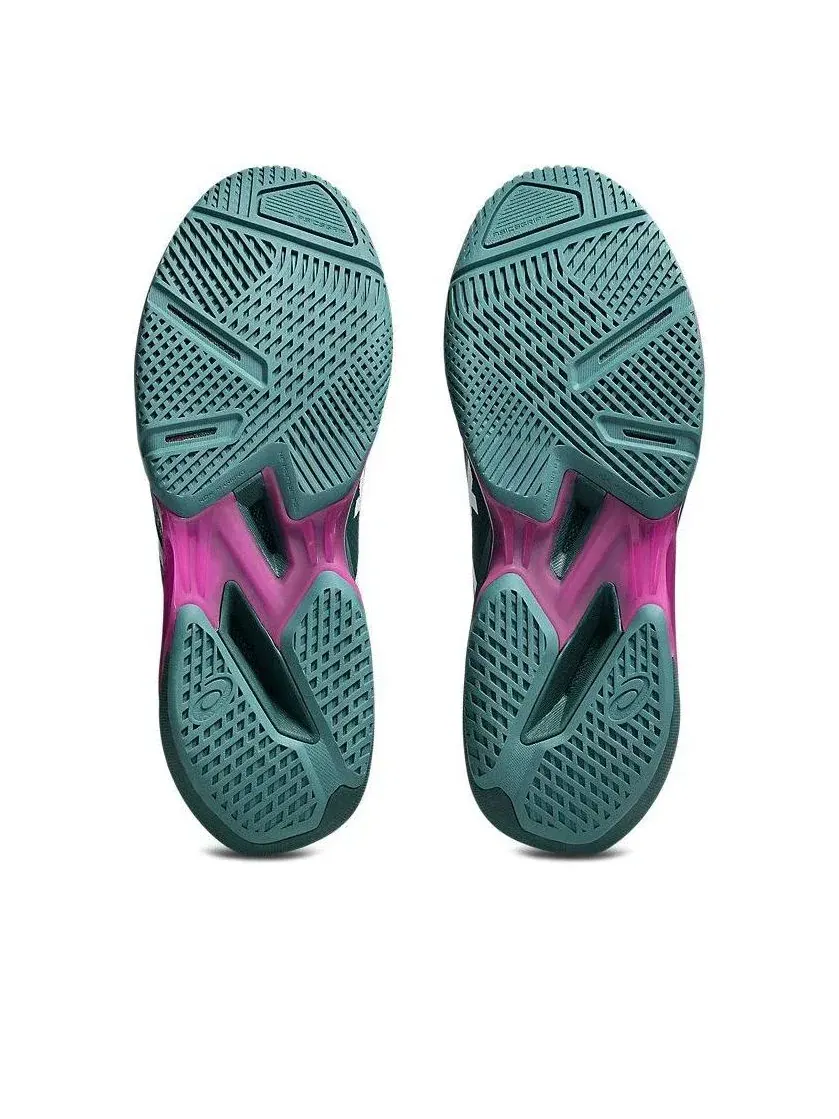 Кроссовки ASICS Solution Speed FF 4 'Dark Neptune' 1041A532-300 — изображение 5 из 6, зеленый