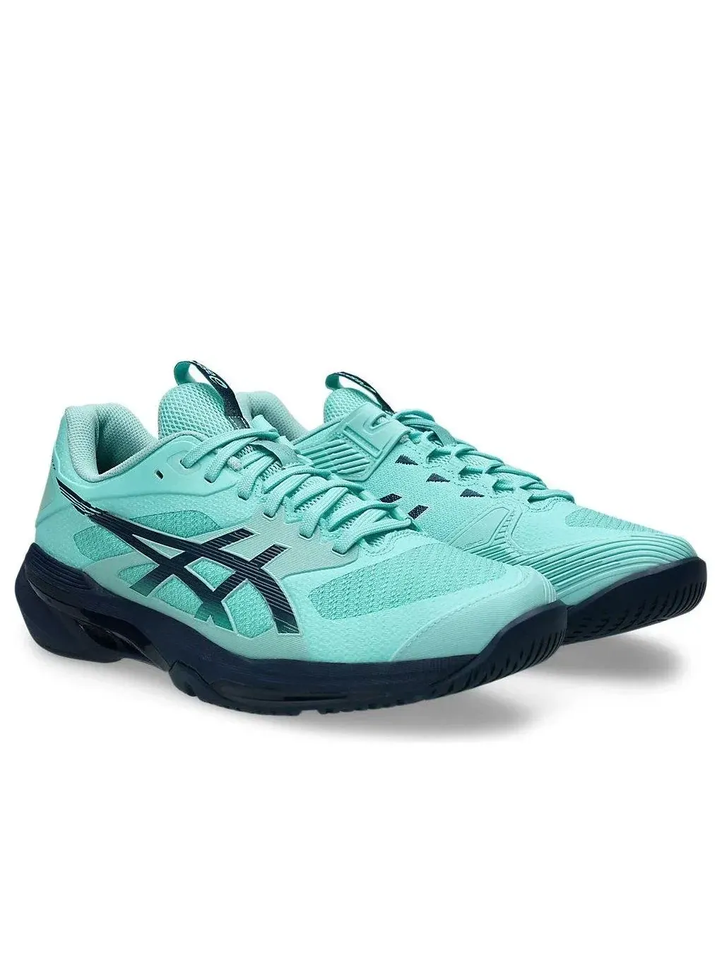 Мужские теннисные кроссовки с шнуровкой Solution Speed ASICS — изображение 3 из 7, бирюзовый