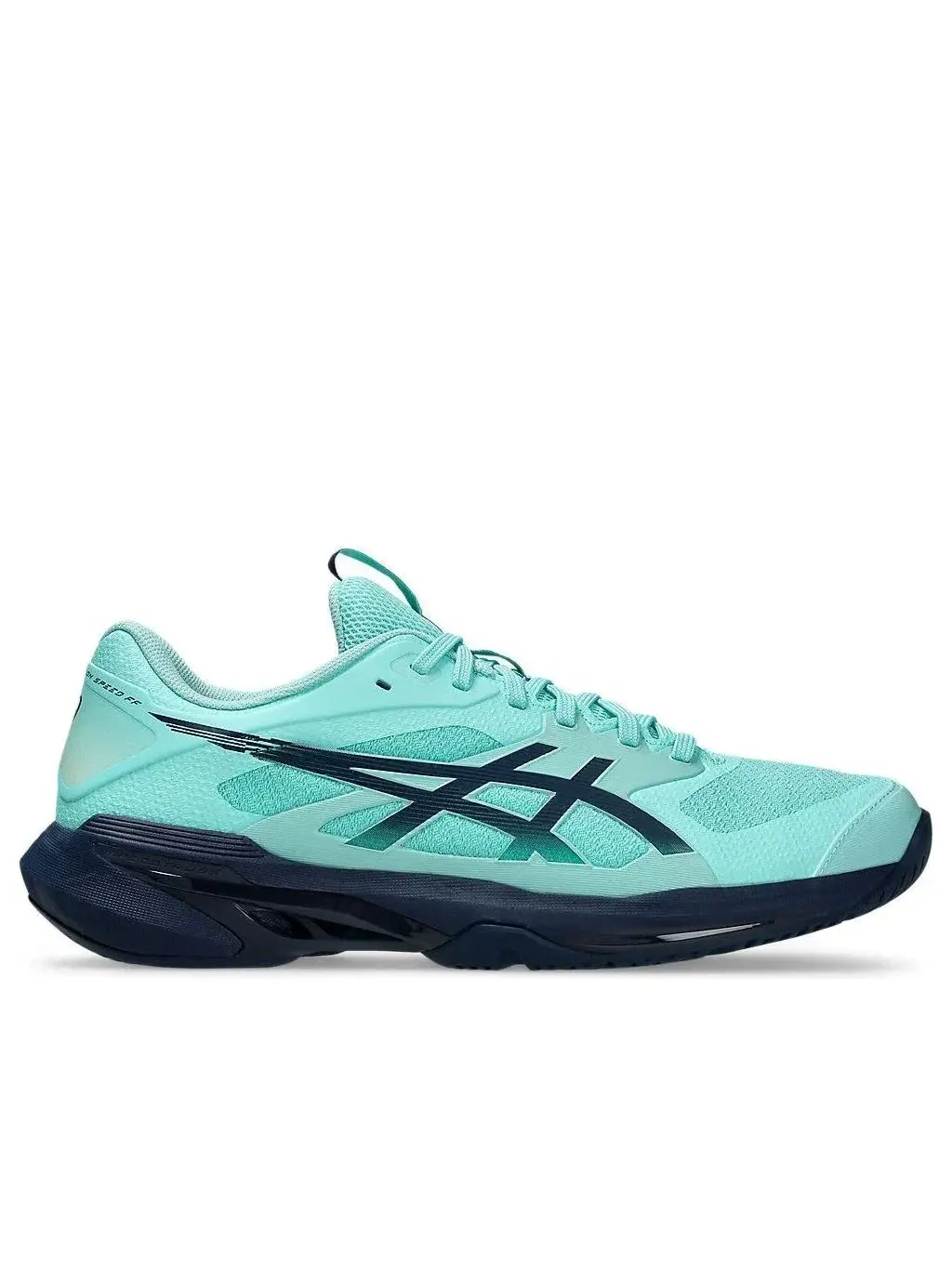 Мужские теннисные кроссовки с шнуровкой Solution Speed ASICS — изображение 7 из 7, бирюзовый