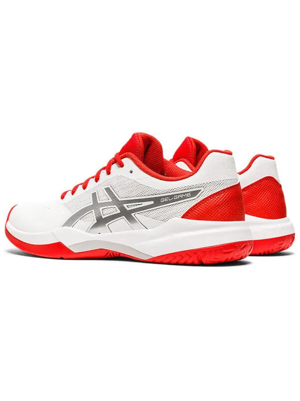 Кроссовки Gel Game 7 красные Asics — изображение 3 из 4, белый/красный