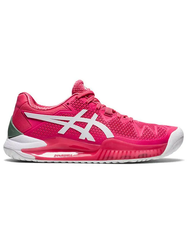 Кроссовки гель разрешение 8 Asics — изображение 2 из 4, розовый/белый