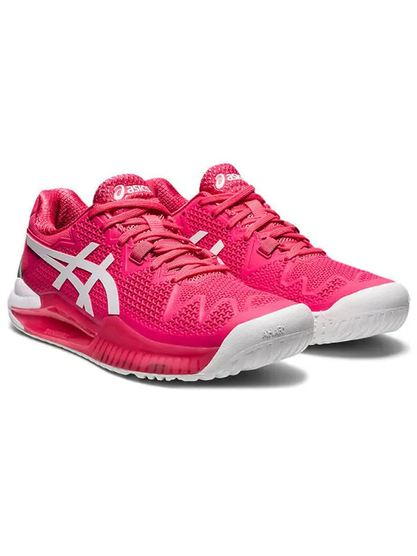 Кроссовки гель разрешение 8 Asics — изображение 3 из 4, розовый/белый