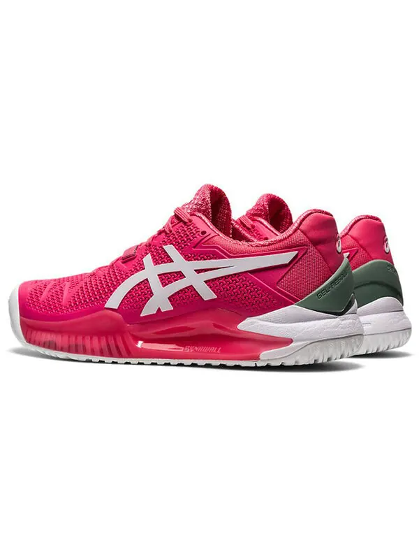 Кроссовки гель разрешение 8 Asics — изображение 4 из 4, розовый/белый