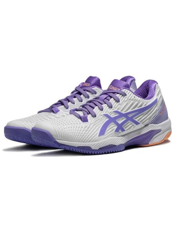Кроссовки solution speed ff 2 'white amethyst' Asics — изображение 2 из 4, белый, фиолетовый