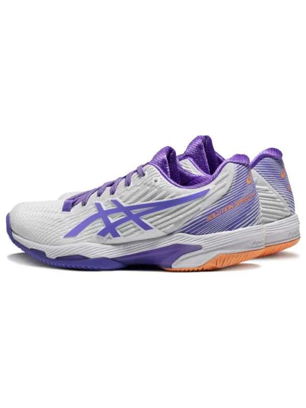 Кроссовки solution speed ff 2 'white amethyst' Asics — изображение 4 из 4, белый, фиолетовый