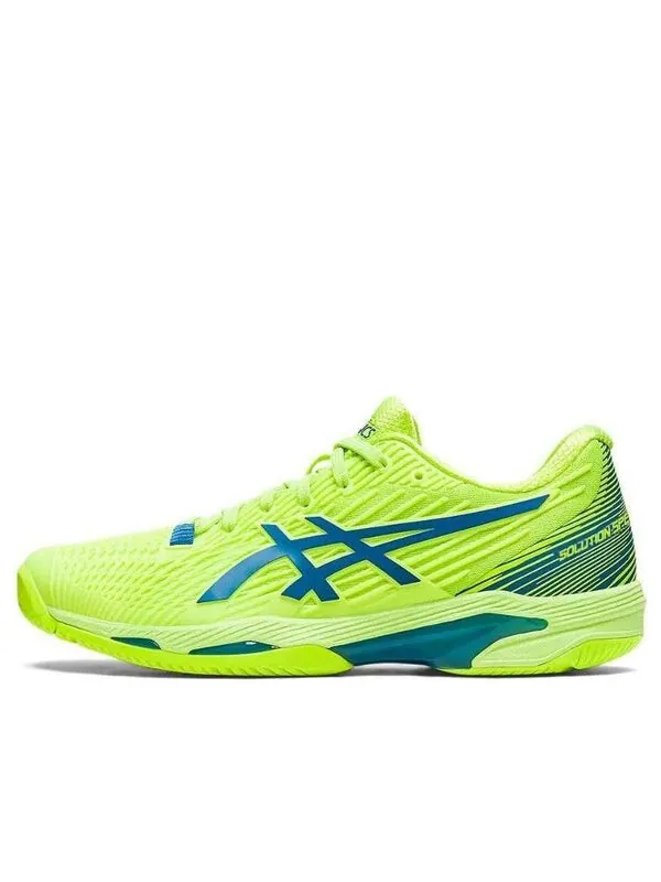 Кроссовки solution speed ff 2 'hazard green' Asics — изображение 1 из 4, зеленый/синий