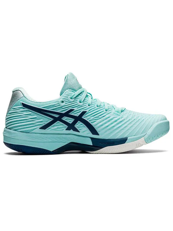 Кроссовки solution speed ff 2 'clear blue light indigo' Asics — изображение 2 из 4, синий