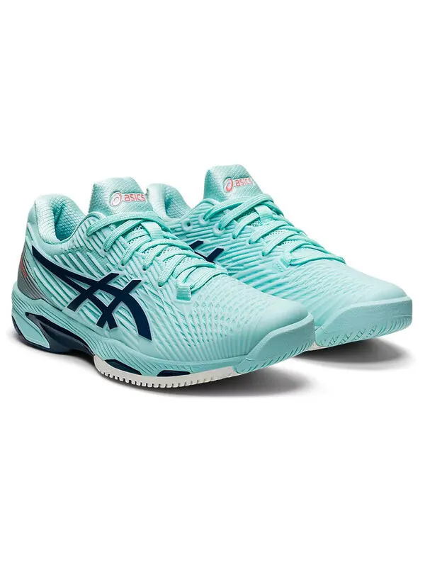Кроссовки solution speed ff 2 'clear blue light indigo' Asics — изображение 3 из 4, синий