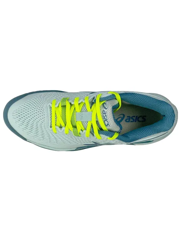 Кроссовки gel-resolution 9 'soothing sea gris blue' Asics — изображение 4 из 4, синий