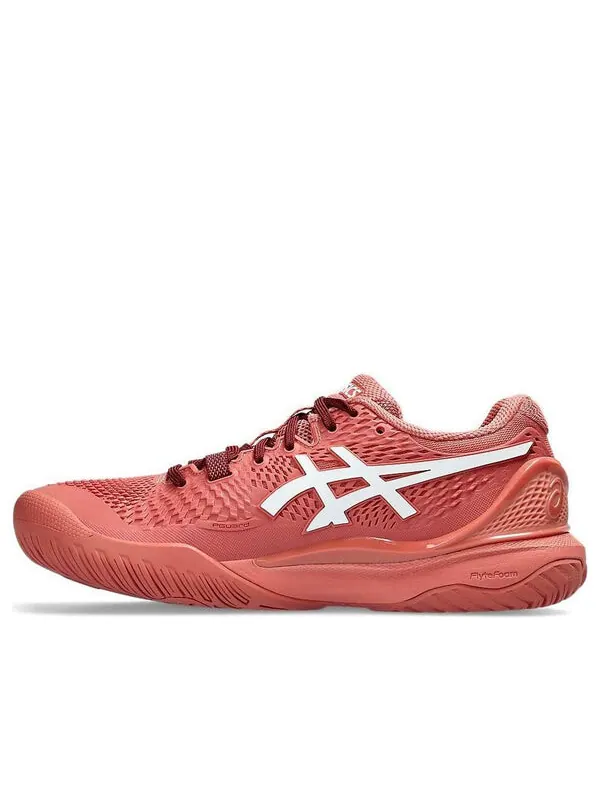 Кроссовки gel-resolution 9 'light garnet' Asics — изображение 1 из 4, светлый/белый