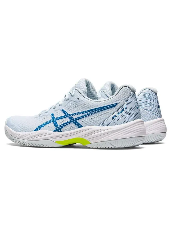 Кроссовки gel game 9 'sky reborn blue' Asics — изображение 4 из 4, синий/зеленый