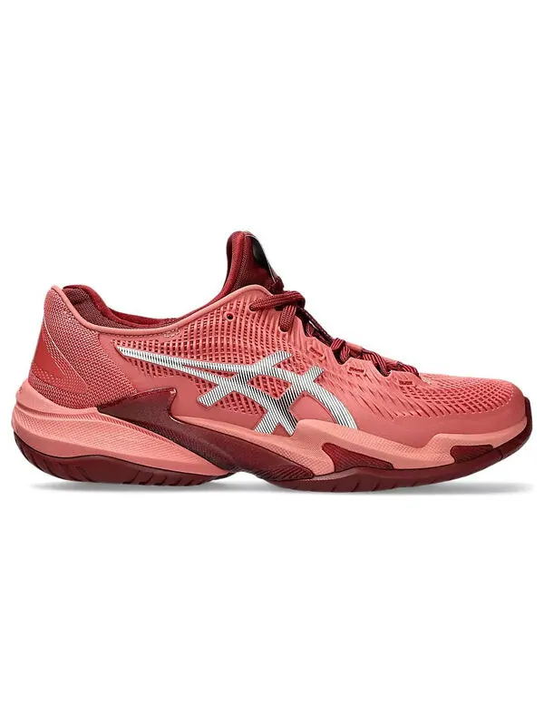 Кроссовки court ff 3 'light garnet' Asics — изображение 2 из 4, светлый/белый