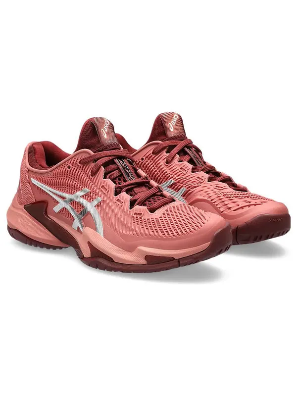 Кроссовки court ff 3 'light garnet' Asics — изображение 3 из 4, светлый/белый