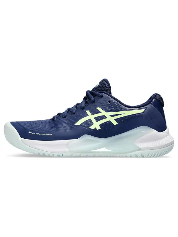 Кроссовки гель Challenger 14 Asics — изображение 2 из 4, синий/желтый
