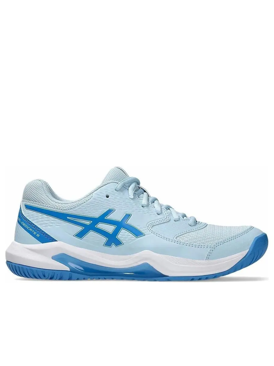 Кроссовки (WMNS) ASICS Gel-Dedicate 8 'Light Blue Blue Coast' — изображение 2 из 6, синий