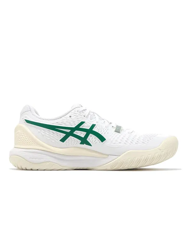 Кроссовки гель разрешение 9 Asics — изображение 2 из 4, белый/зеленый