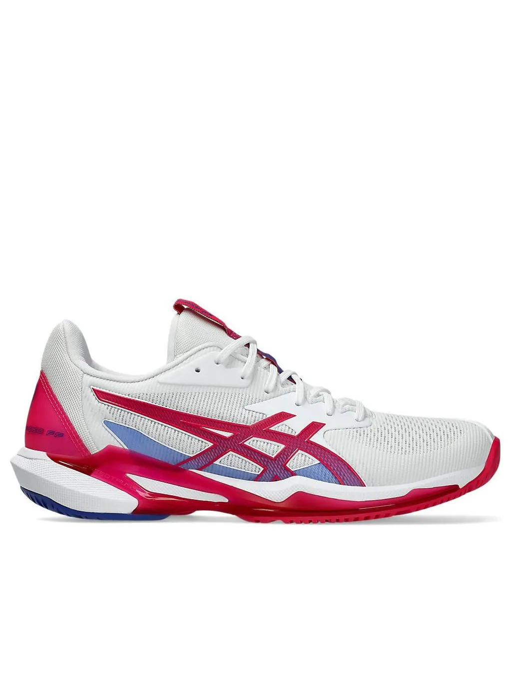 (WMNS) Asics Solution Speed FF 3 'White Bright Rose' — изображение 2 из 7, белый/яркий розовый