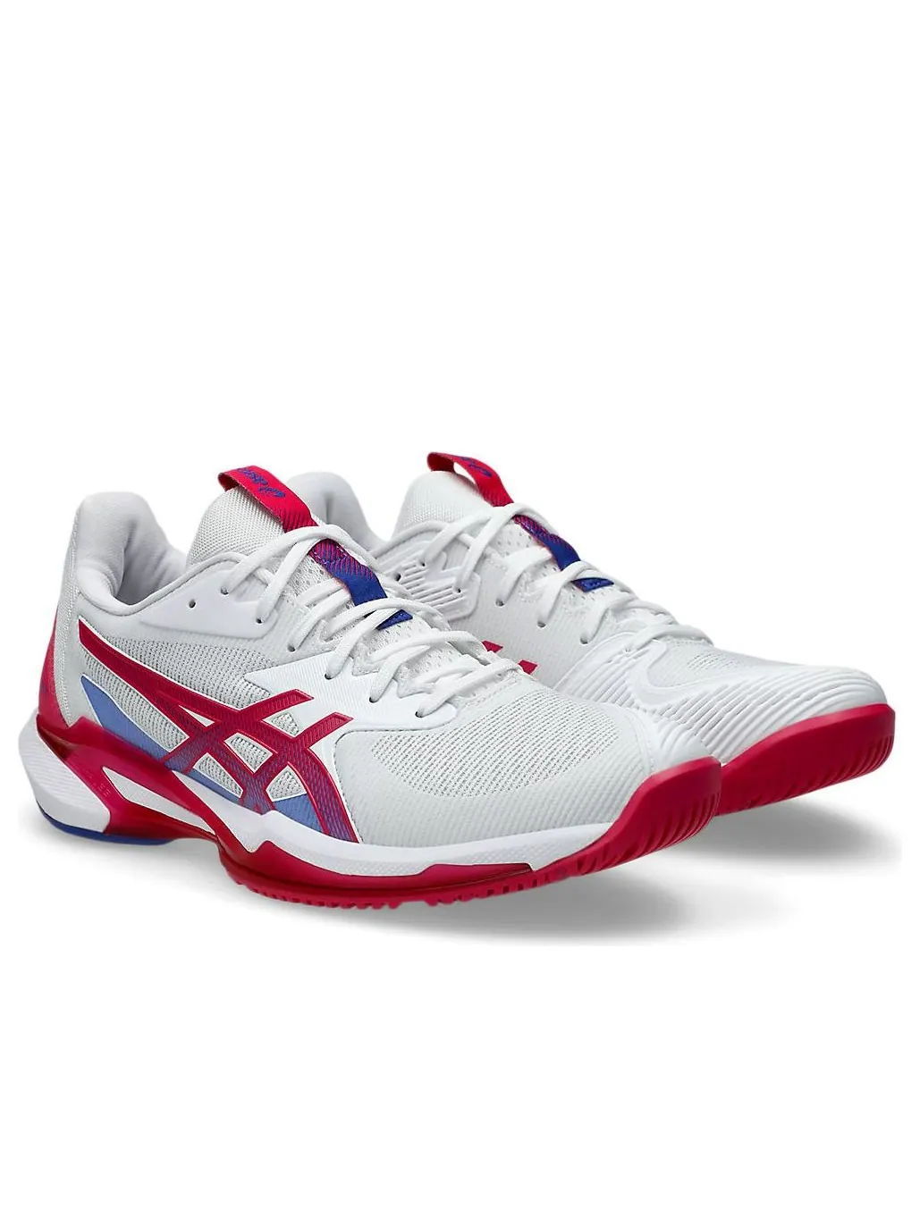 Кроссовки (WMNS) ASICS Solution Speed FF 3 'White Bright Rose' — изображение 3 из 7, белый