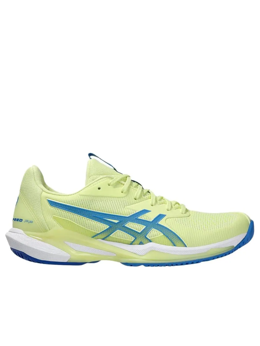 Кроссовки (WMNS) ASICS Solution Speed FF 3 'Huddle Yellow Blue Coast' — изображение 2 из 7, желтый