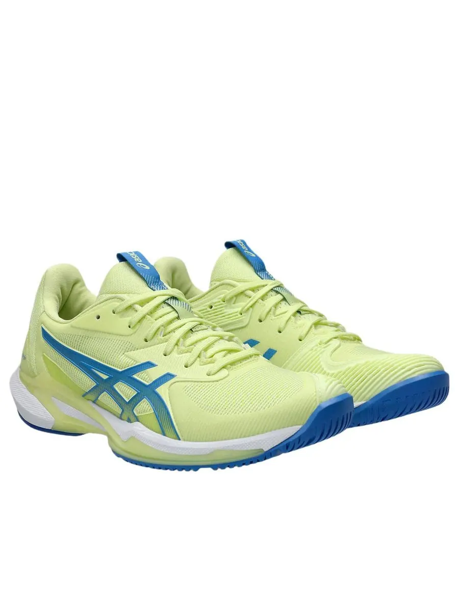 Кроссовки (WMNS) ASICS Solution Speed FF 3 'Huddle Yellow Blue Coast' — изображение 3 из 7, желтый