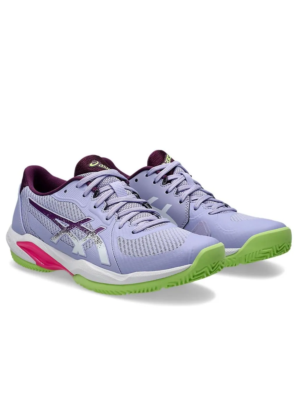 (WMNS) Asics Solution Swift FF 2 Padel 'Vapor Deep Mauve' — изображение 3 из 7, синий