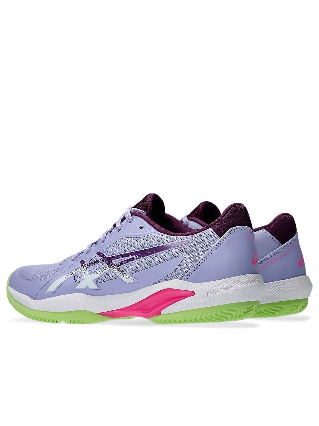 (WMNS) Asics Solution Swift FF 2 Padel 'Vapor Deep Mauve' — изображение 4 из 7, синий