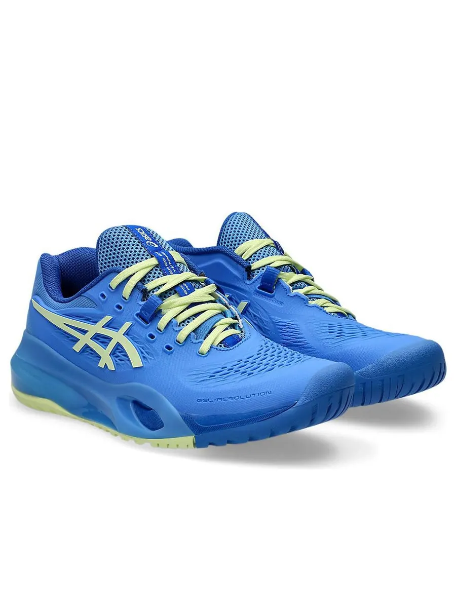 Кроссовки ASICS Gel-Resolution X 'Blue Coast Huddle Yellow' — изображение 3 из 7, синий