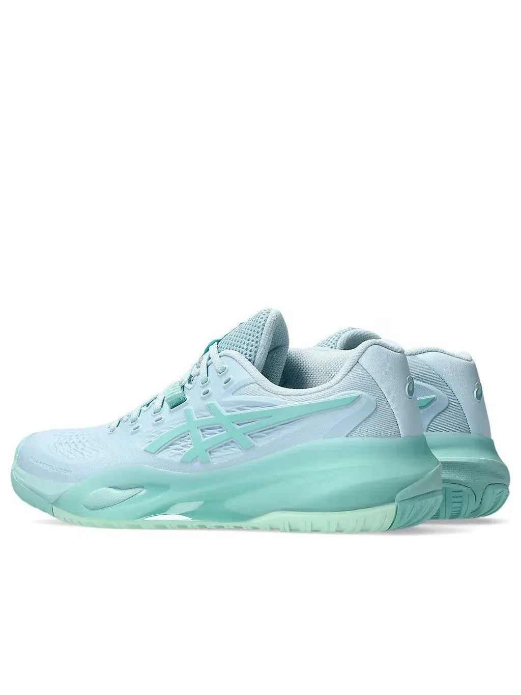 Женские теннисные кроссовки с шнуровкой Gel-Resolution X ASICS — изображение 3 из 7, синий