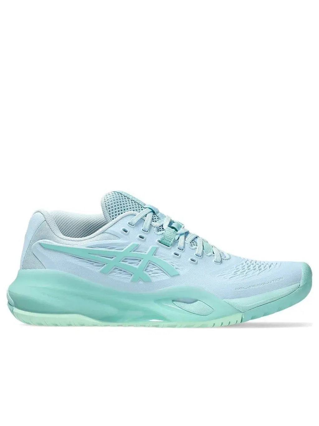 Женские теннисные кроссовки с шнуровкой Gel-Resolution X ASICS — изображение 7 из 7, синий