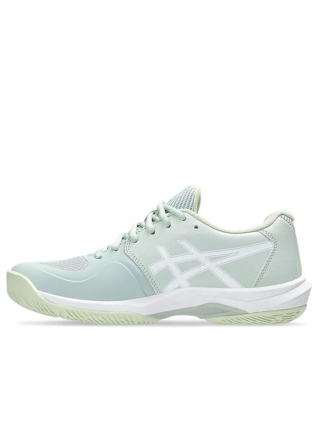Кроссовки (WMNS) Asics Game FF 'Lichen Rock White' — изображение 1 из 7, зеленый