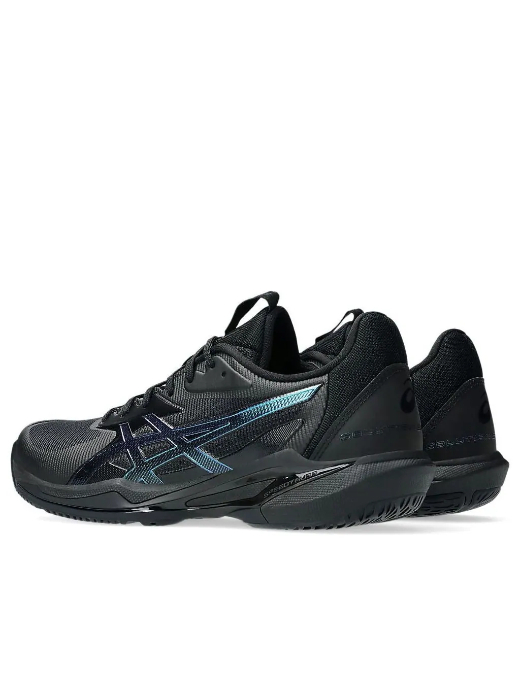 Кроссовки (WMNS) ASICS Solution Speed FF 3 Night Energy 'Black Prism Blue' — изображение 4 из 7, черный