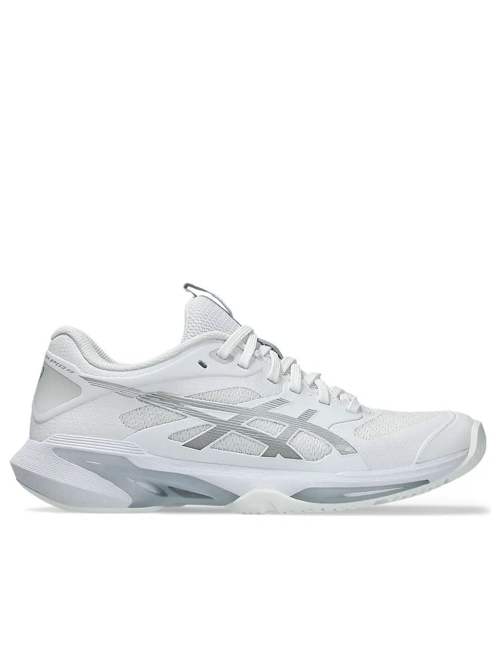 (WMNS) Asics Solution Speed FF 4 'White Pure Silver' — изображение 2 из 7, белый/серебристый