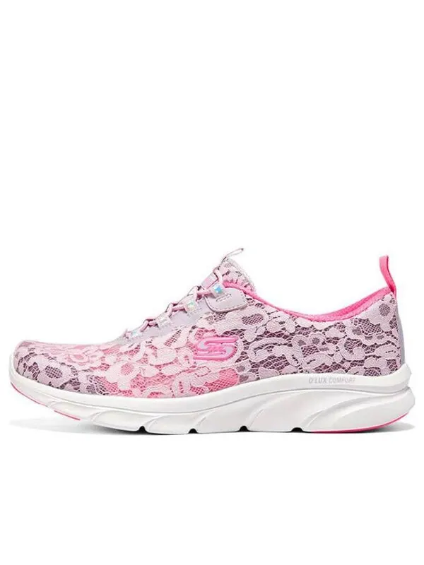 Кроссовки dlux comfort shoes 'pink' Skechers — изображение 1 из 4, розовый/фиолетовый