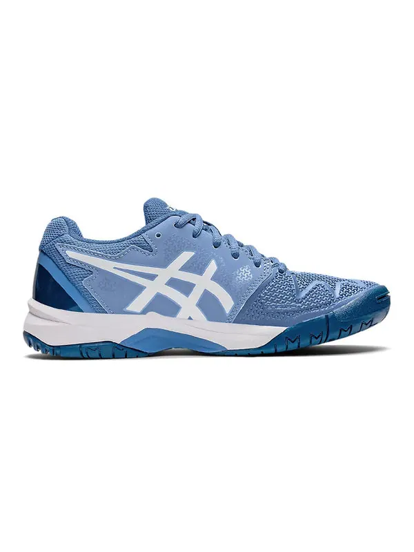 Кроссовки gel resolution 8 'blue harmony white' Asics — изображение 2 из 4, синий