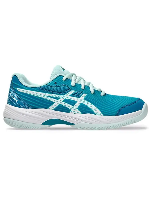 Кроссовки gel-game 9 'teal blue white' Asics — изображение 2 из 4, синий/белый