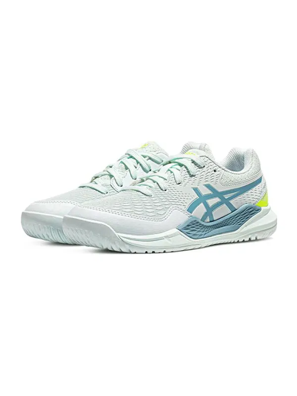 Кроссовки gel resolution 9 'soothing sea' Asics — изображение 2 из 4, синий